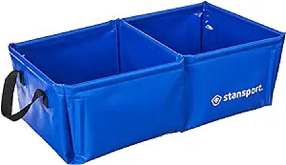 dual basin outdoor sink