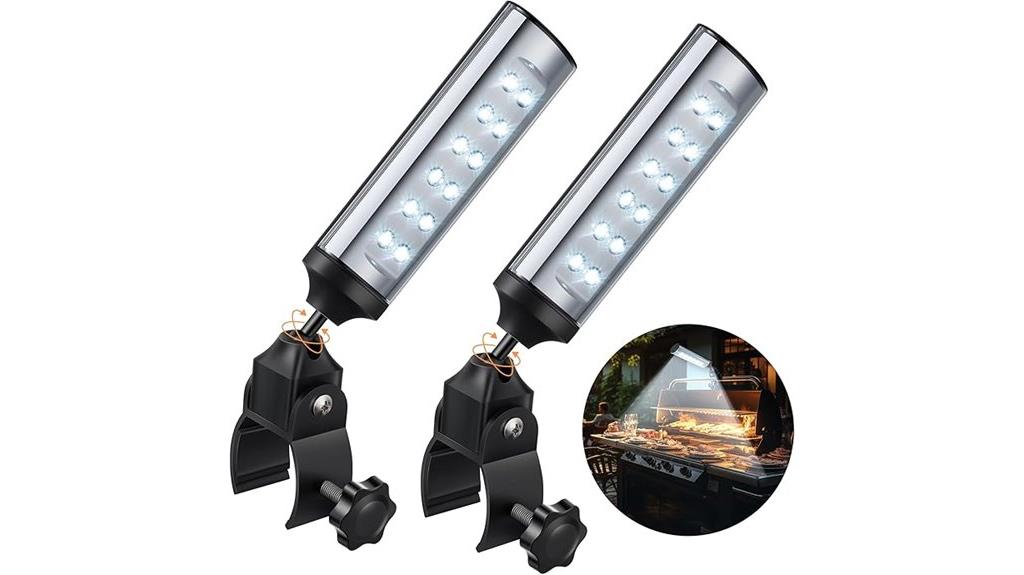 dual clamp grill lights