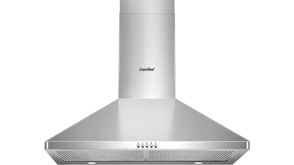 ducted pyramid range hood