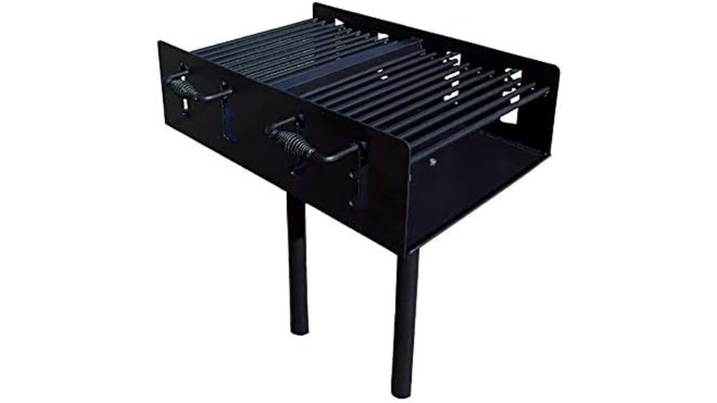 durable outdoor grill post