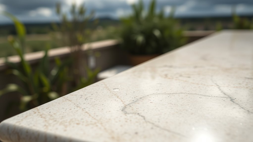 durable weatherproof countertop materials