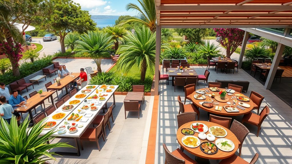 efficient outdoor space planning