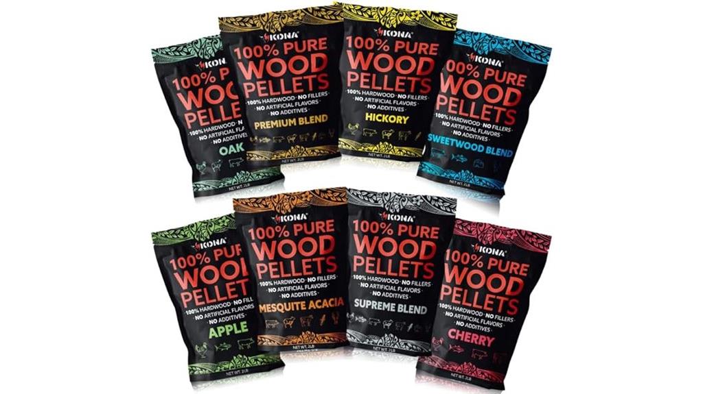 eight pack smoker pellets