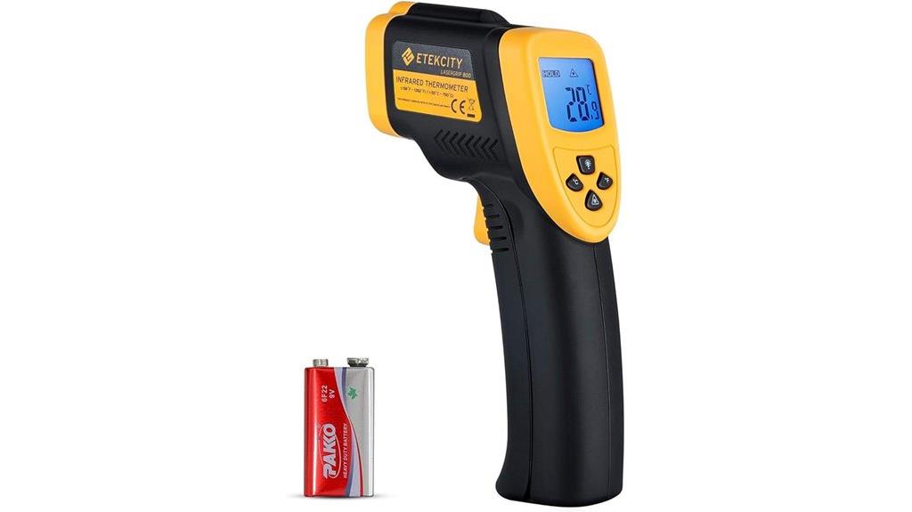 etekcity infrared temperature gun