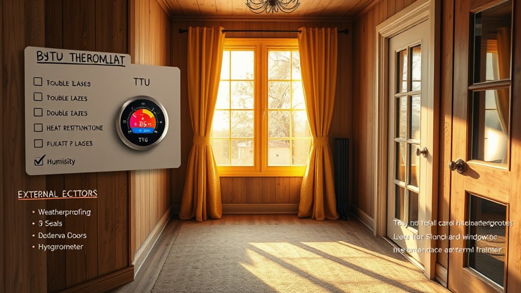 external factors influence heating efficiency