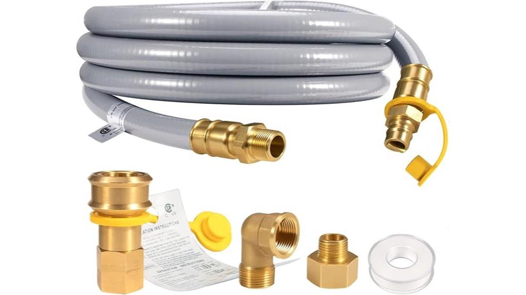 fifteen foot gas hose