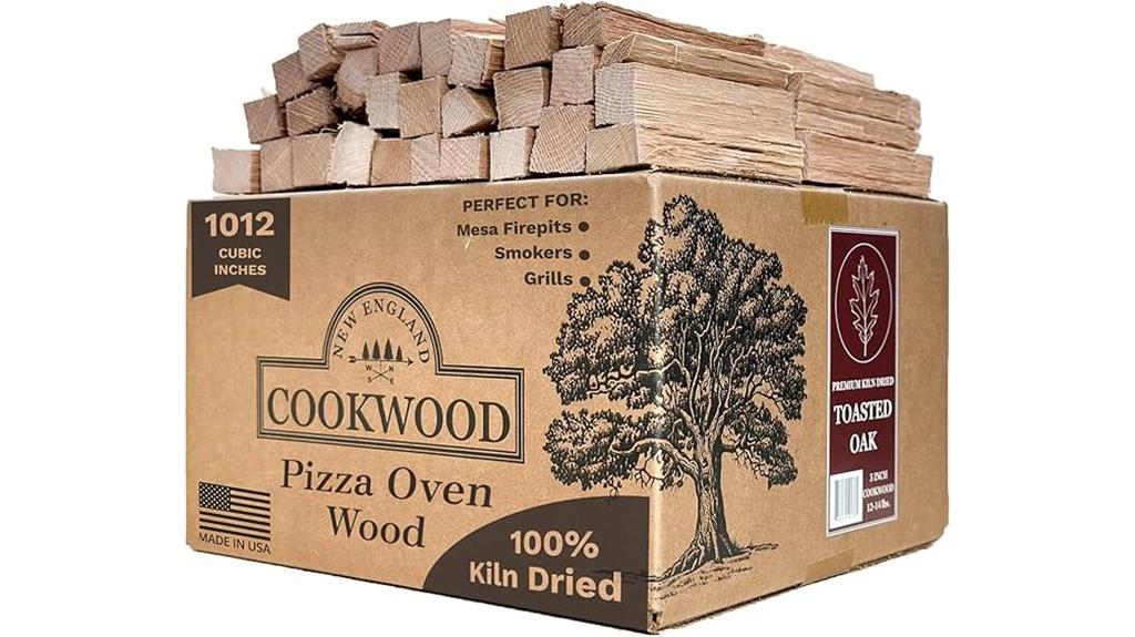 five inch toasted oak firewood