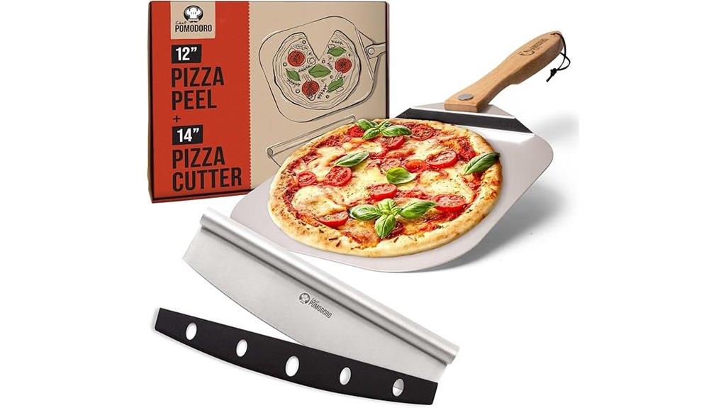 foldable wood handle peel