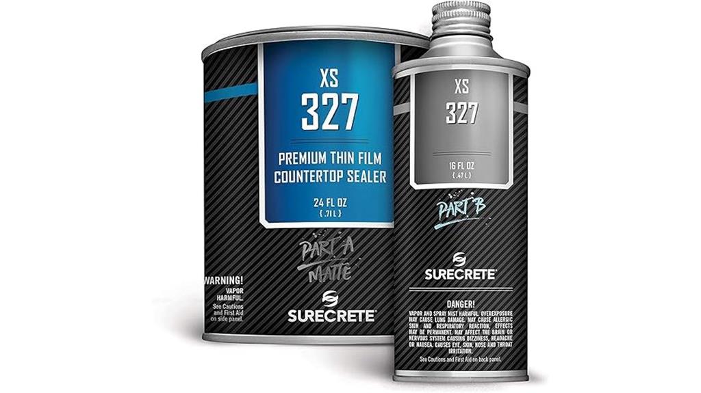 food safe matte concrete sealer