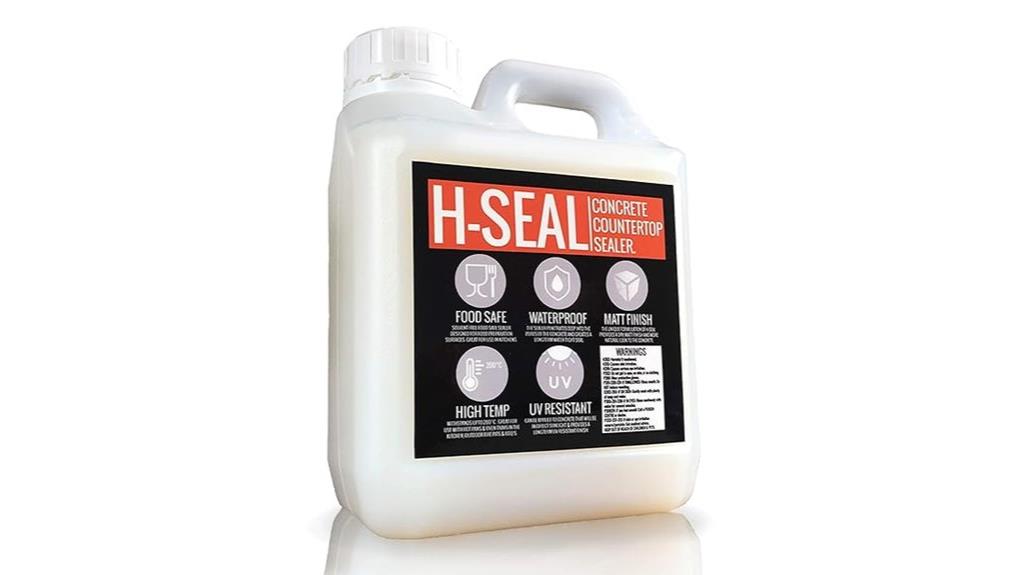 food safe waterproof concrete sealer