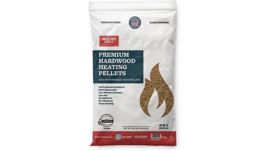 forty pound heating pellets