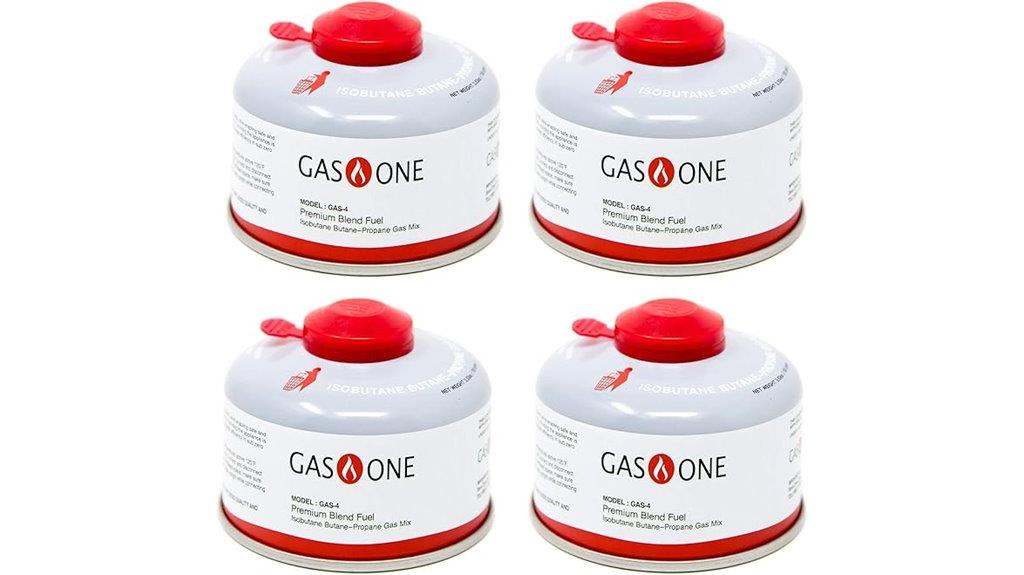 four pack camping fuel