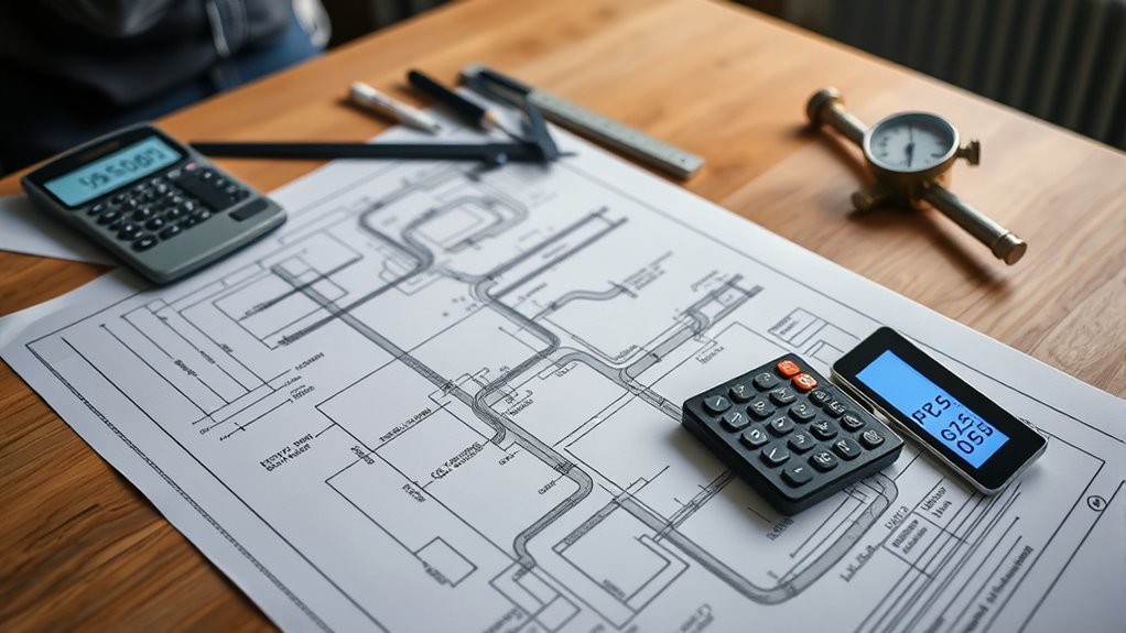 gas line sizing calculations