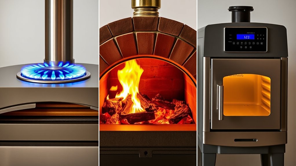 gas ovens produce authentic flavorful pizza