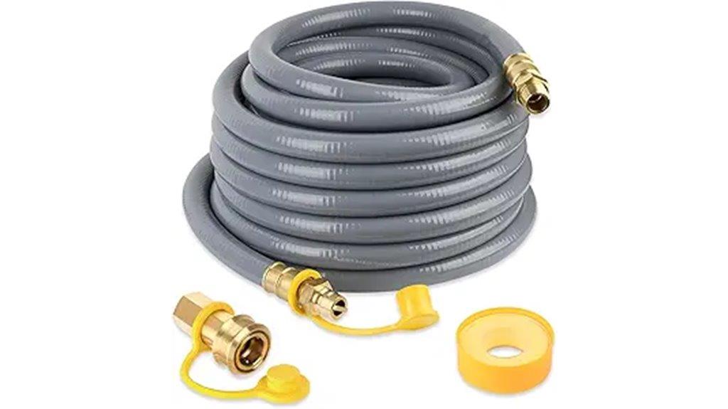 generator natural gas hose