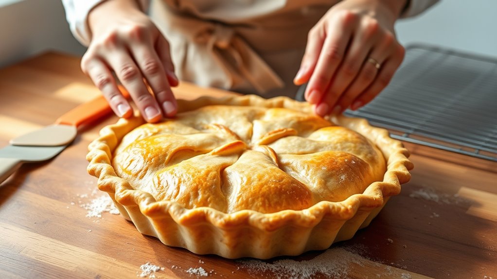 gentle steady pie rotation