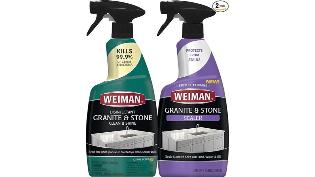 granite stone cleaning kit
