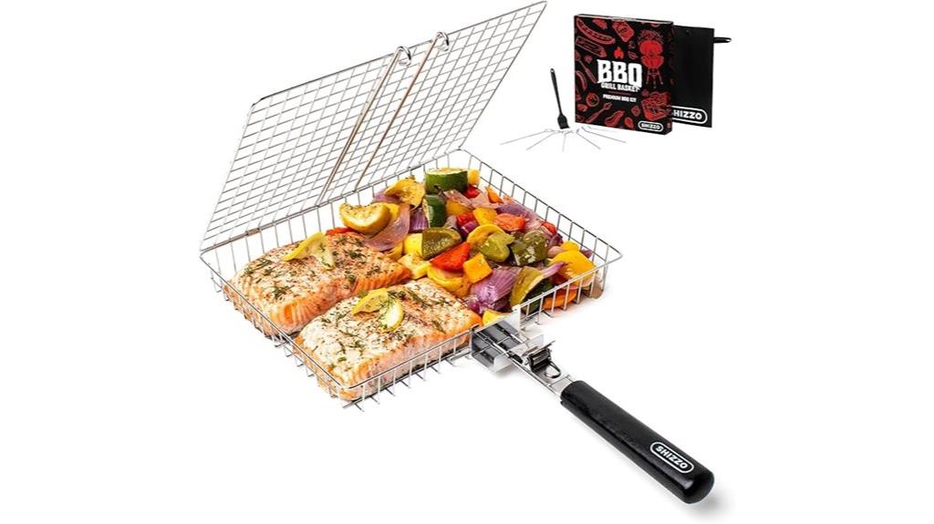 grill basket camping set
