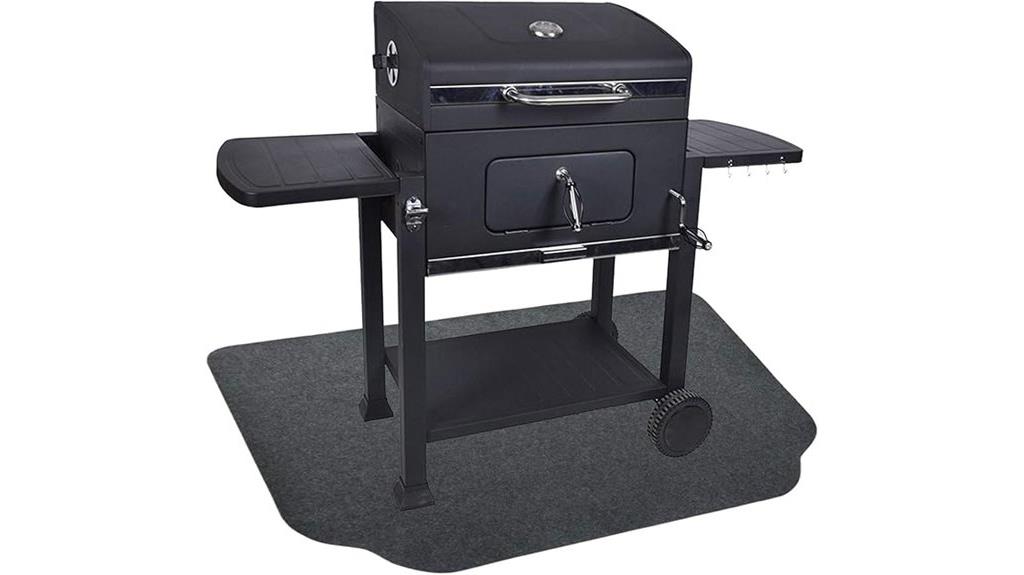 grill deck patio mat