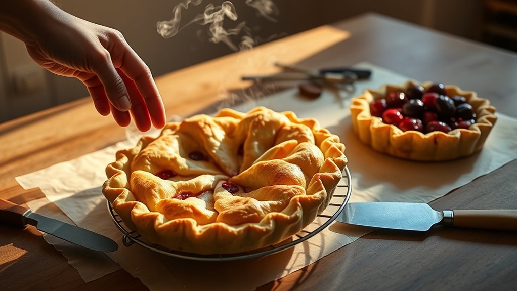 handle fillings carefully evenly