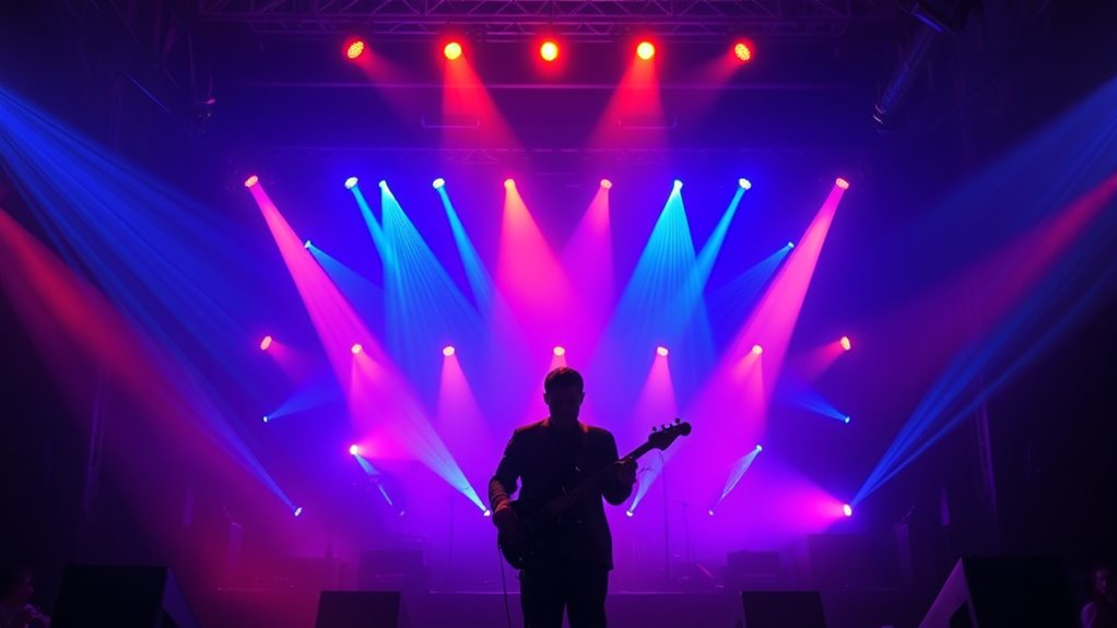 harmonized sound and lighting