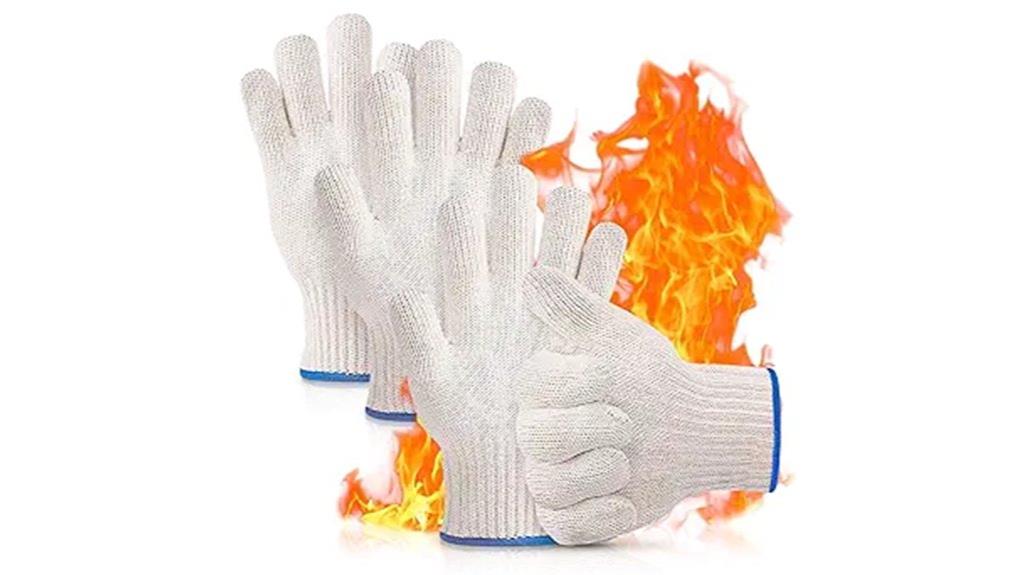heat resistant bbq gloves