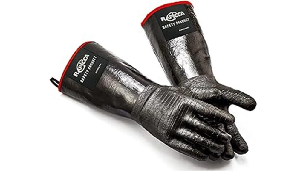 heat resistant bbq gloves