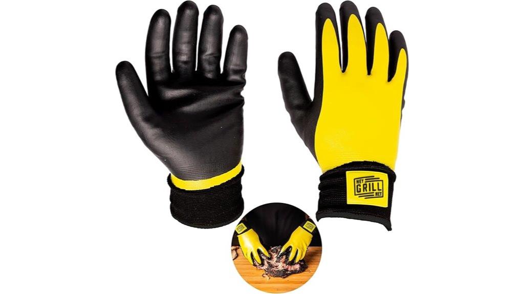 heat resistant bbq gloves