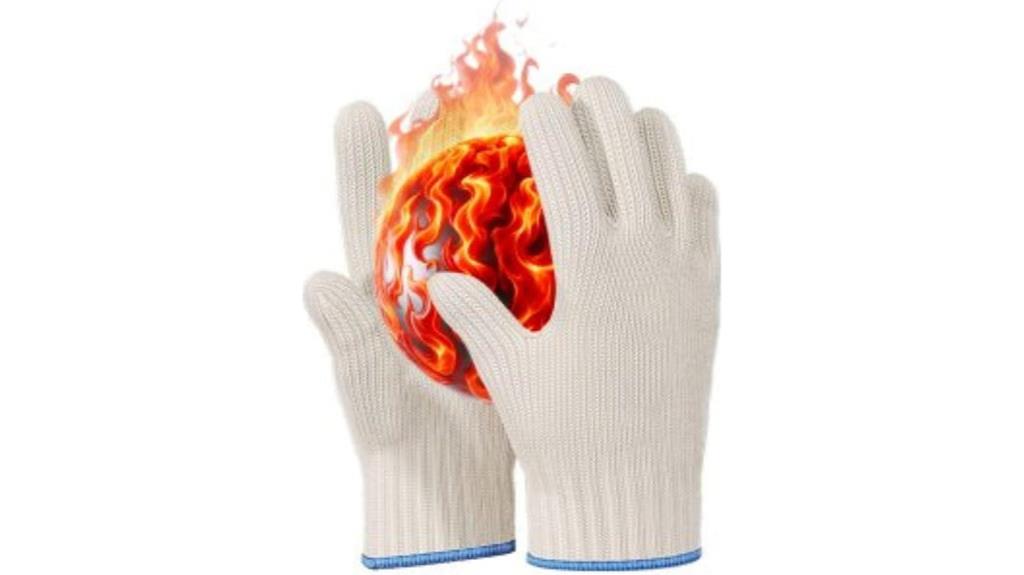 heat resistant cotton mitts