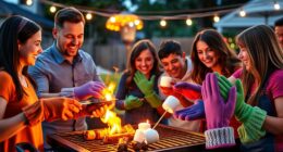 heat resistant family gloves
