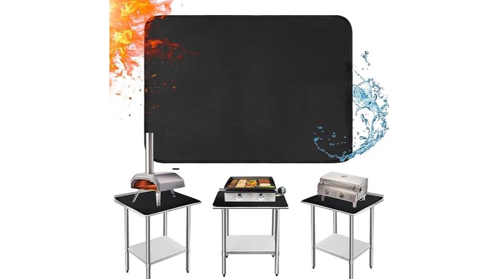 heat resistant grill mats
