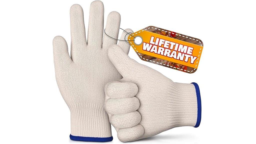 heat resistant grilling gloves