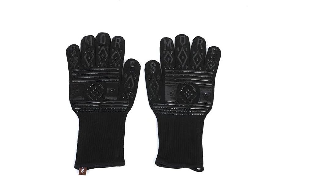 heat resistant grilling gloves
