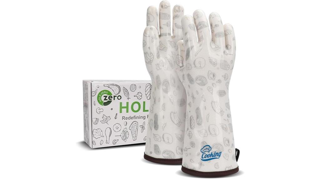 heat resistant waterproof oven gloves