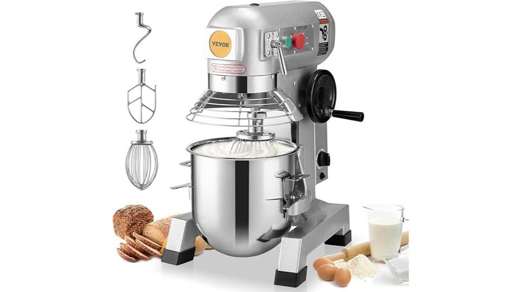heavy duty 20qt food mixer