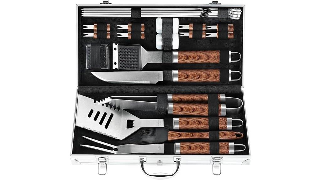 heavy duty bbq set