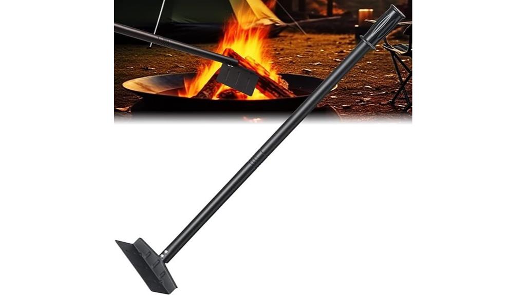 heavy duty charcoal rake