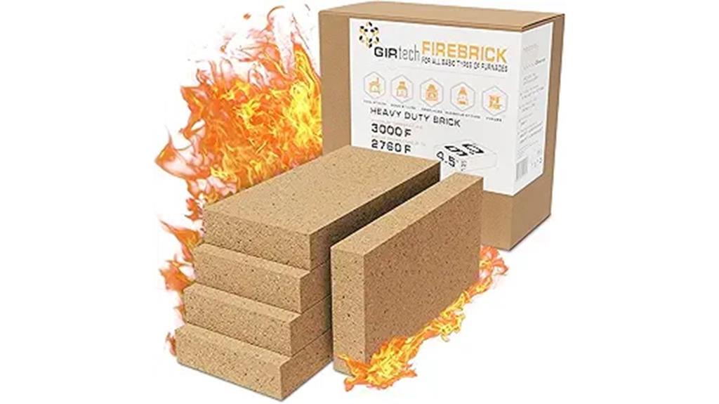 heavy duty firebrick pack