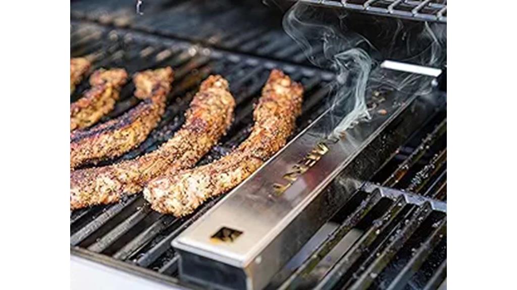heavy duty stainless smoker box
