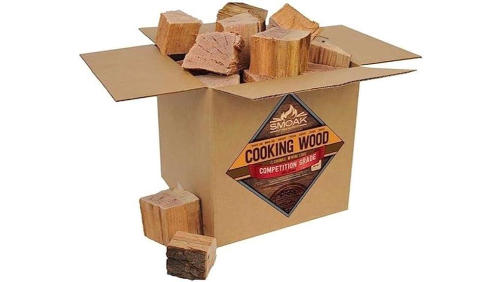 hickory firewood chunks 8 10lbs