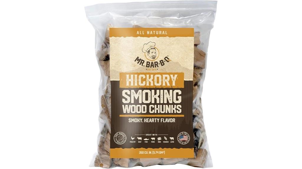 hickory wood chunks grilling