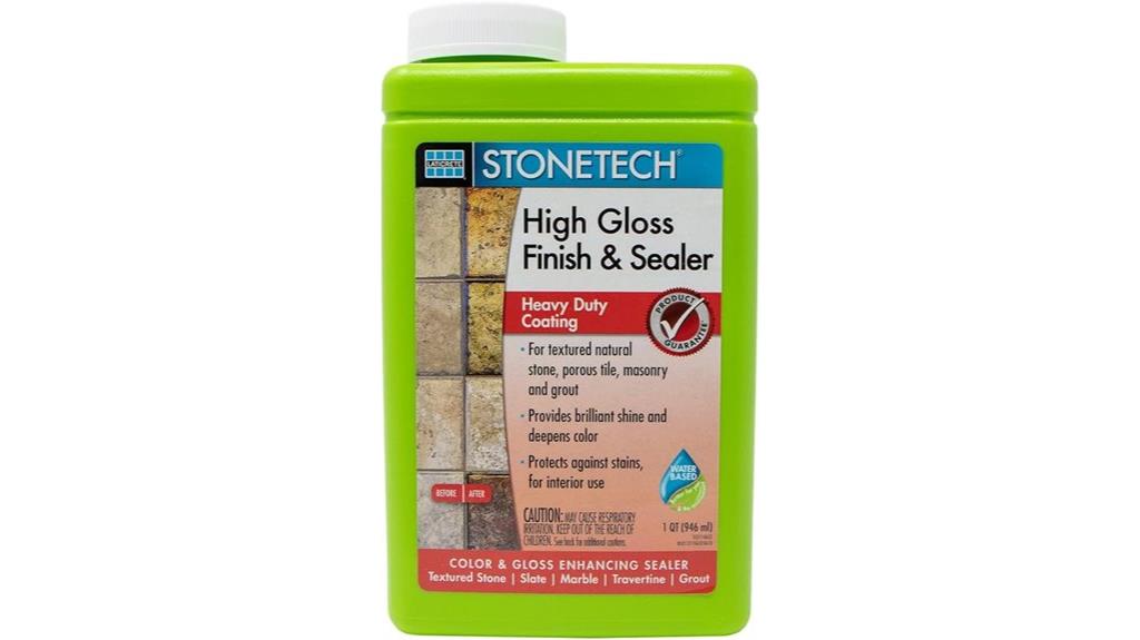 high gloss sealer bottle