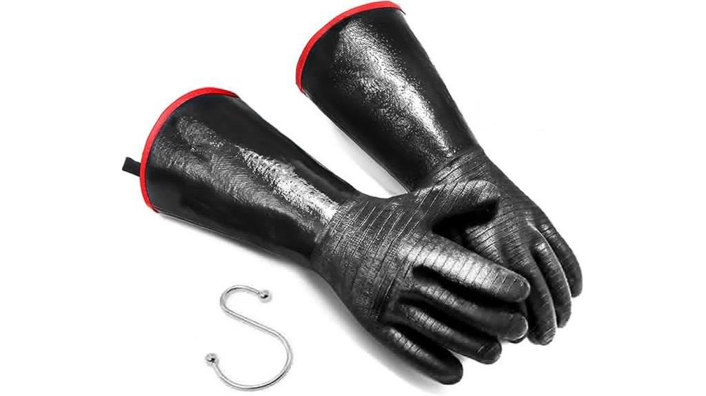 high temperature bbq gloves