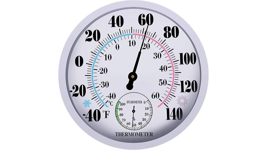 indoor outdoor temperature gauge