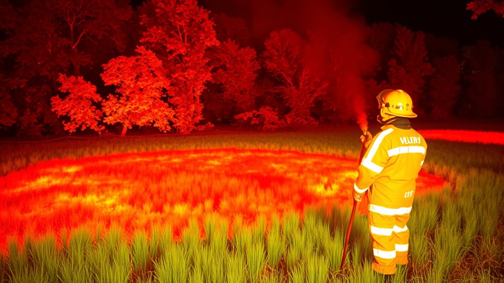 infrared burn emergency response