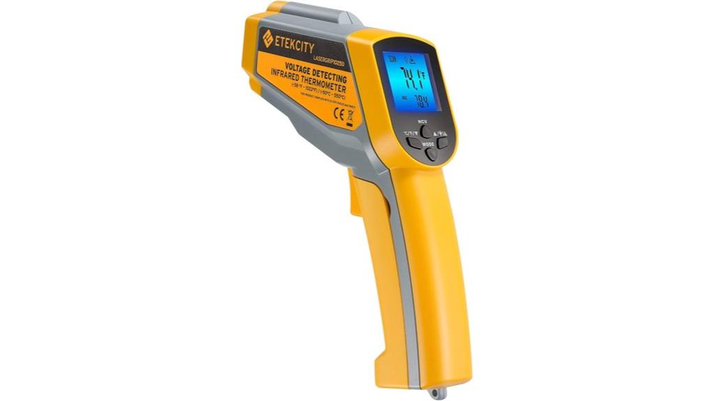 infrared laser temperature gun