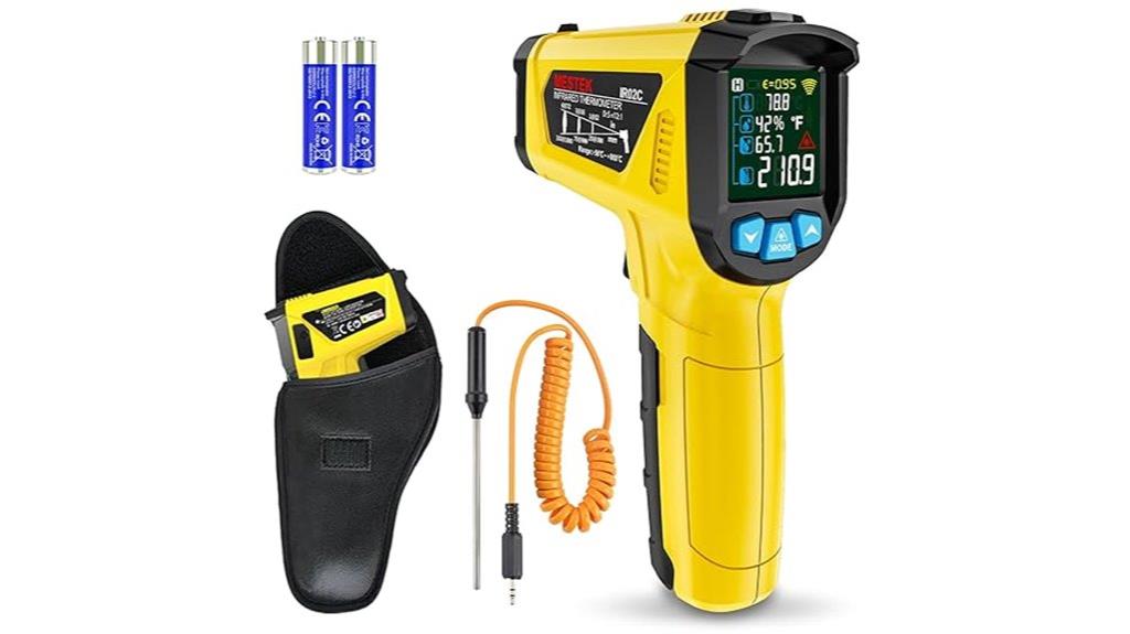 infrared laser temperature gun