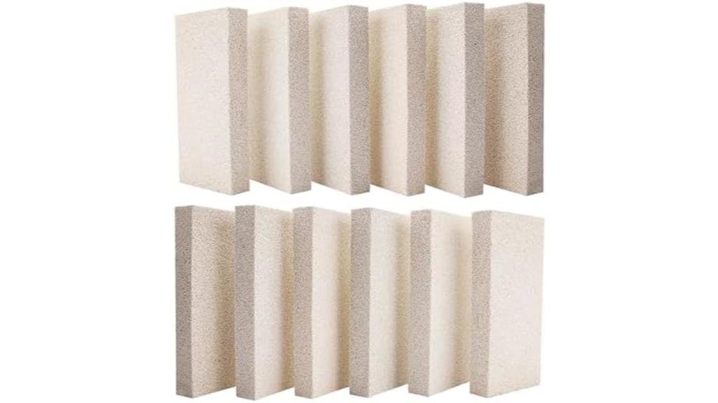 insulating fire brick set