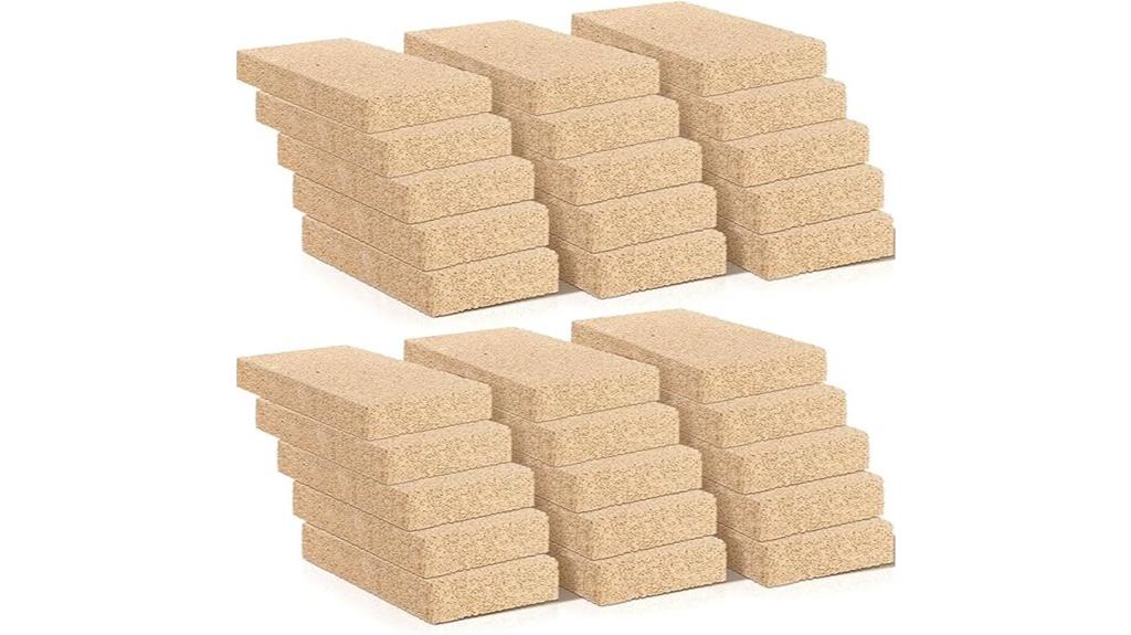insulating fire brick set