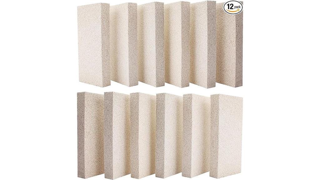 insulating fire bricks set